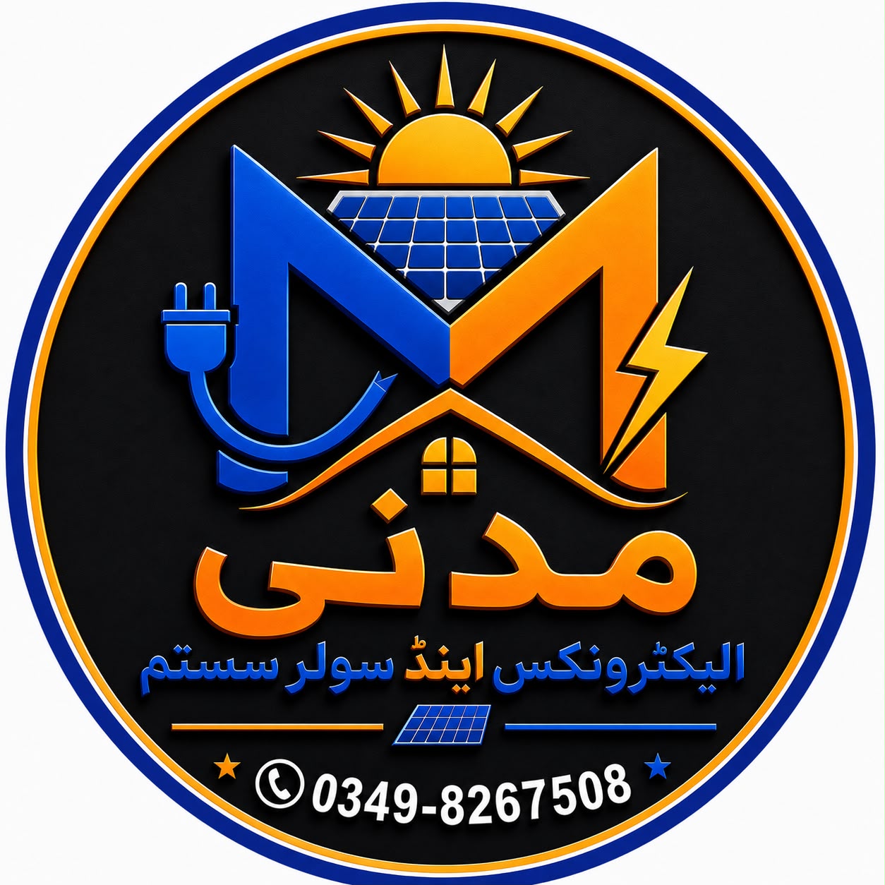 Madni Electronics logo